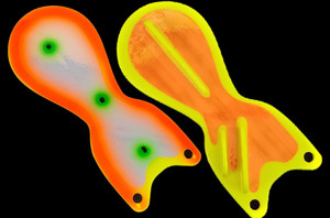 UV Coho Kracker/UV Coho Killer 6" Baby Spin Doctor SD70253-6