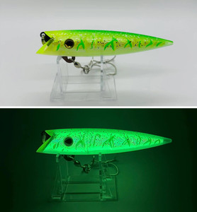 Gator Bait Tackle Glow Lucky Charms Full Boat Plug Gator Bait Tackle Glow Lucky Charms Full Boat Plug