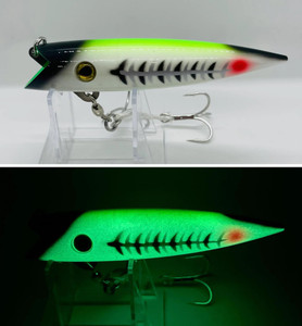 Gator Bait Tackle Glow Hulk Full Boat Plug Gator Bait Tackle Glow Hulk Full Boat Plug