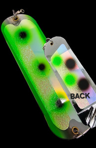 9.5" Chrome Icon Bam Flasher w/ 2 Fins