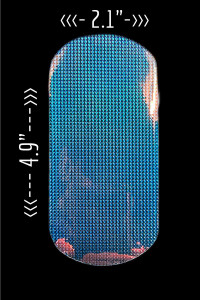 Authentic Lure Tape Cuts for Stubby Metal Dodgers (SELECT COLOR) Authentic Lure Tape Cuts for Stubby Metal Dodgers (SELECT COLOR)