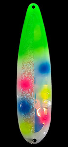 Mag Glow Green Top Wonderbread FTT Trolling Spoon Mag Glow Green Top Wonderbread FTT Trolling Spoon