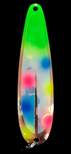 Standard Copper Green Top Wonderbread FTT Trolling Spoon Standard Copper Green Top Wonderbread FTT Trolling Spoon