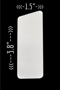 Authentic Lure Tape Cuts for 5.5" Flasher Backs (SELECT COLOR) Authentic Lure Tape Cuts for 5.5" Flasher Backs (SELECT COLOR)