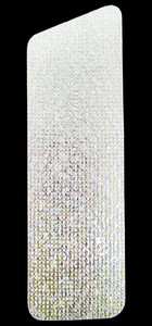 Custom Crushed Pearl Lead Back Tape for 8" Plastic Flashers w/ Fins Custom Crushed Pearl Lead Back Tape for 8" Plastic Flashers w/ Fins
