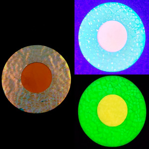 (6) XL & XXL custom exclusive 5 layer flasher eyes.