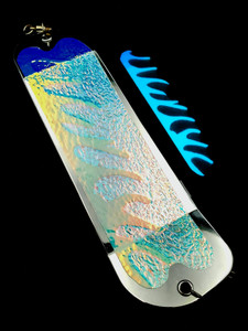 BG Hipster 8" Flasher w/ 2 Fins CHROME ONLY!!!