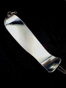 Chrome Fish Flasher Blanks WITHOUT FINS 13" and 10"