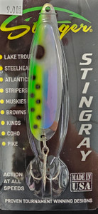 Michigan Stinger Stingray Spoon. Dirty White Boy - Gagnon Sporting Goods