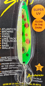 Michigan Stinger Trans UV Ice Frog Standard Spoon IFTUV