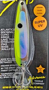 Michigan Stinger UV Yellow Tux Standard Spoon S387 Michigan Stinger UV Yellow Tux Standard Spoon S387