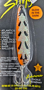 Michigan Stinger Killer Orange Standard Spoon SH205 Michigan Stinger Killer Orange Standard Spoon SH205