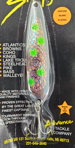 Michigan Stinger UV Green Slush Standard Spoon S367