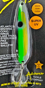 Michigan Stinger GRN UV Gator Standard Spoon S15152GUV