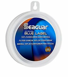 20lb/25yd Seaguar Original Blue Label 100% Fluorocarbon 20lb/25yd Seaguar Original Blue Label 100% Fluorocarbon