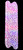TRANSPARENT Purple Tiger Authentic Lure Tape SELECT SHAPE TRANSPARENT Purple Tiger Authentic Lure Tape SELECT SHAPE