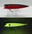 Gator Bait Tackle Glow Red Tiger Full Boat Plug Gator Bait Tackle Glow Red Tiger Full Boat Plug