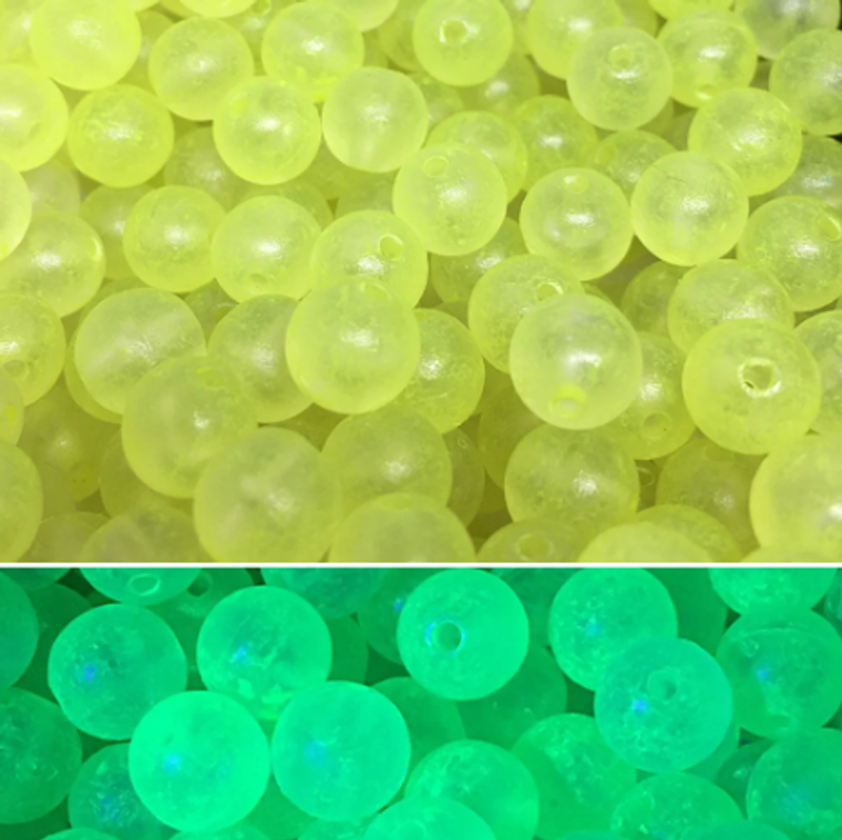 Mr. Derk's 12mm Radioactive UV Trout Beads