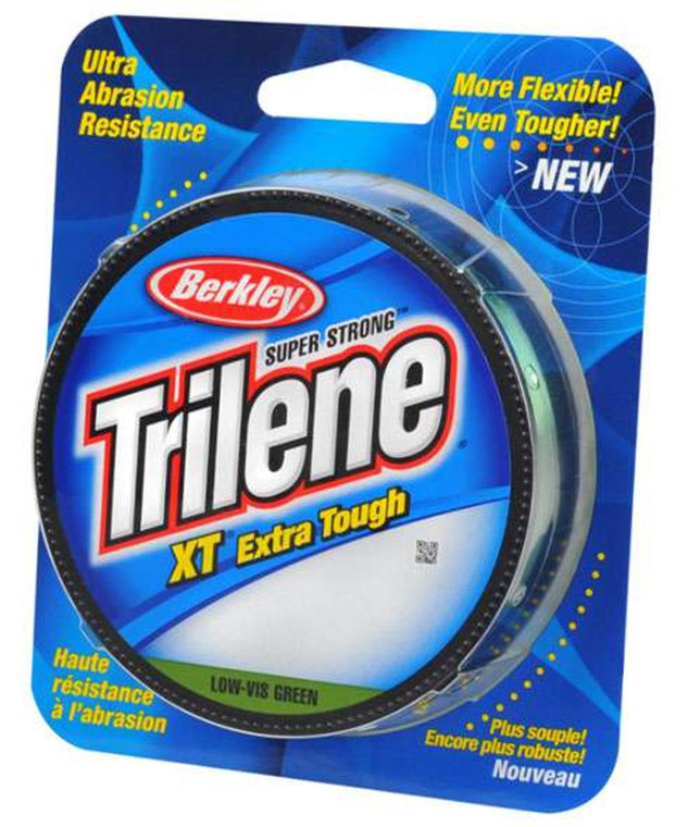 8lb/330yd Low-Vis Green Trilene XT Extra Tough Monofilament 8lb/330yd Low-Vis Green Trilene XT Extra Tough Monofilament