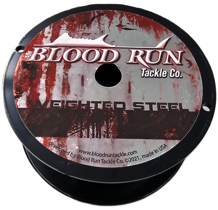 150' 45# Blood Run Weighted Steel Line