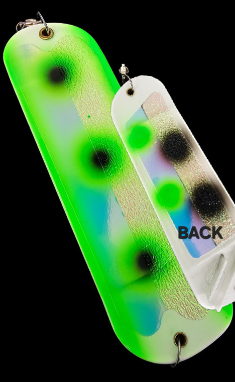 9.5"" White Icon Bam Flasher w/ 2 Fins