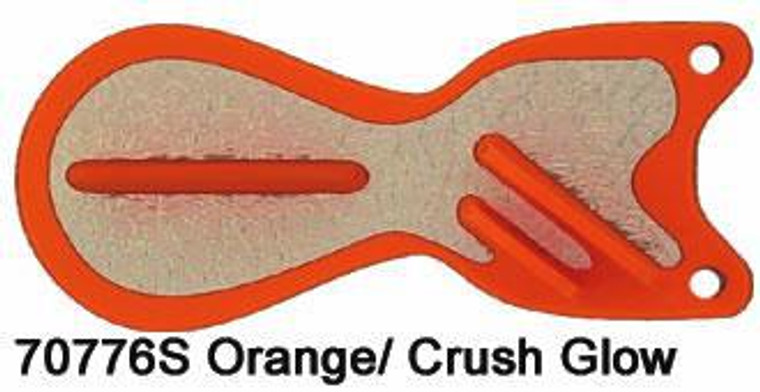 Orange Crush Glow 6" Baby Spin Doctor SD70776-6