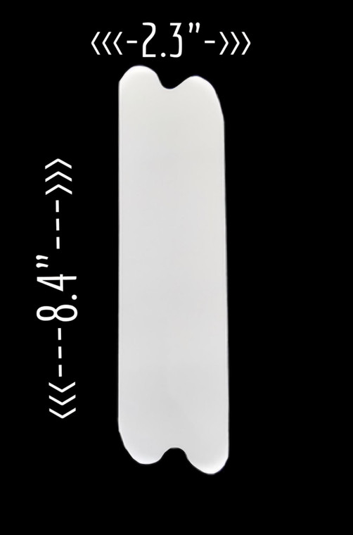Authentic Lure Tape Cuts for 9.5" Flasher Fronts (SELECT COLOR)