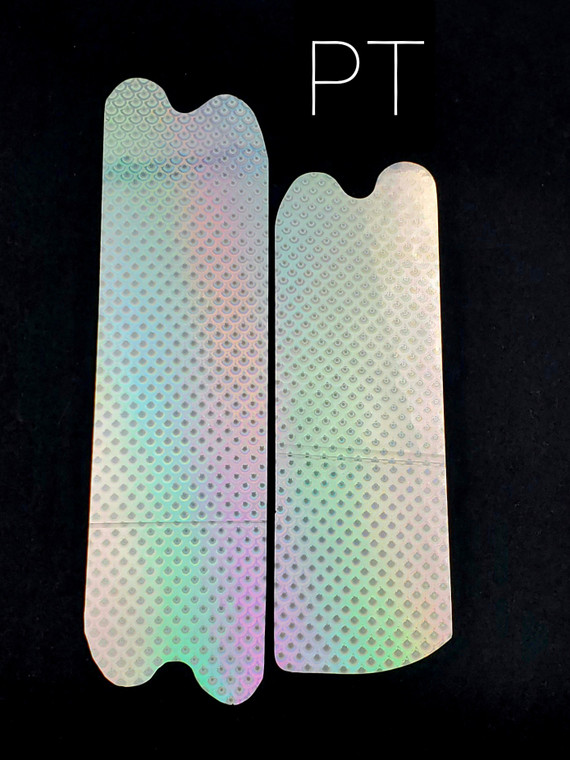 Silver Scale Holographic Authentic  Lure Tape SELECT SHAPE