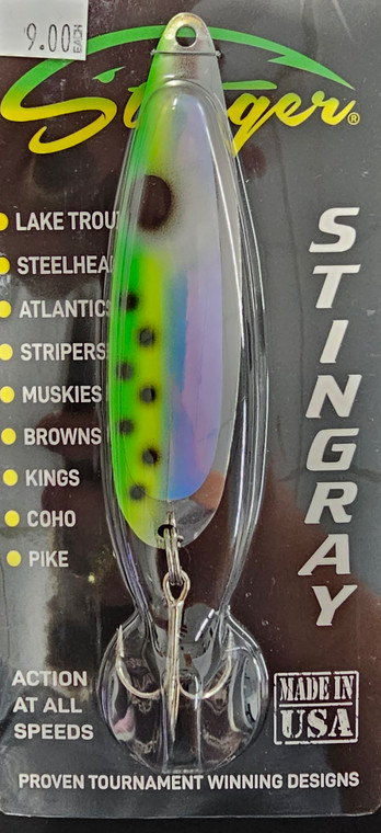 Michigan Stinger Pickle Seed UV Stingray Spoon NS418UV