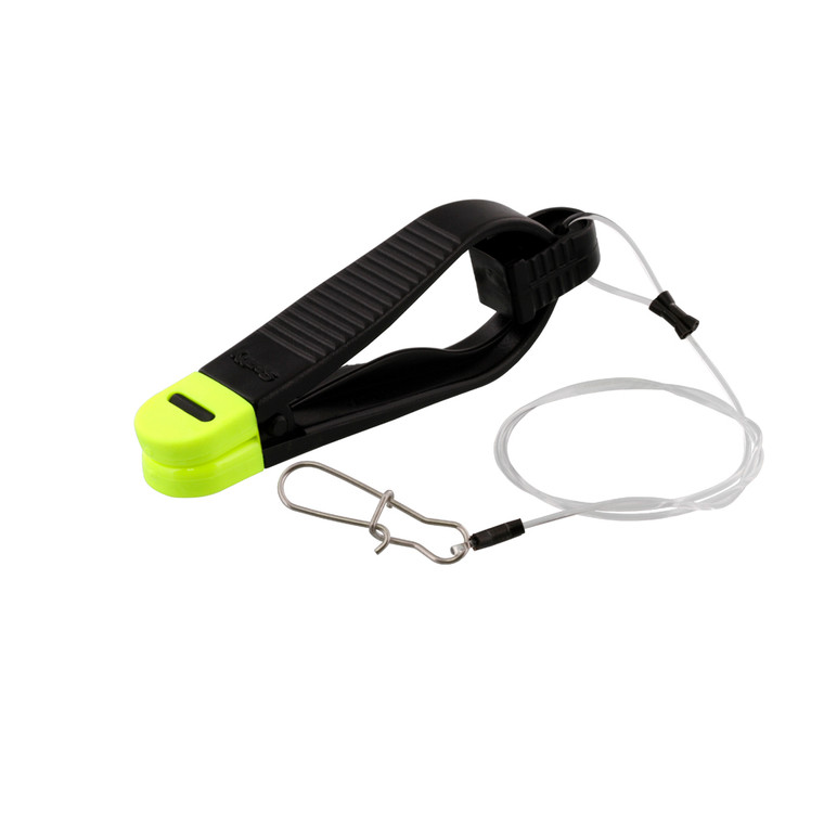 Scotty 1170 Power Grip Plus with Cannonball Snap and Heavy 18″ Monofilament Leader