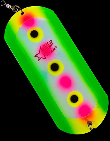 Gold Star Stubby Dodger UV Chartreuse Easter Egg 4950 025 638