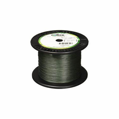 Power Pro 40lb 1500yds Braided Spectra Fishing Line Moss Green Power Pro 40lb 1500yds Braided Spectra Fishing Line Moss Green