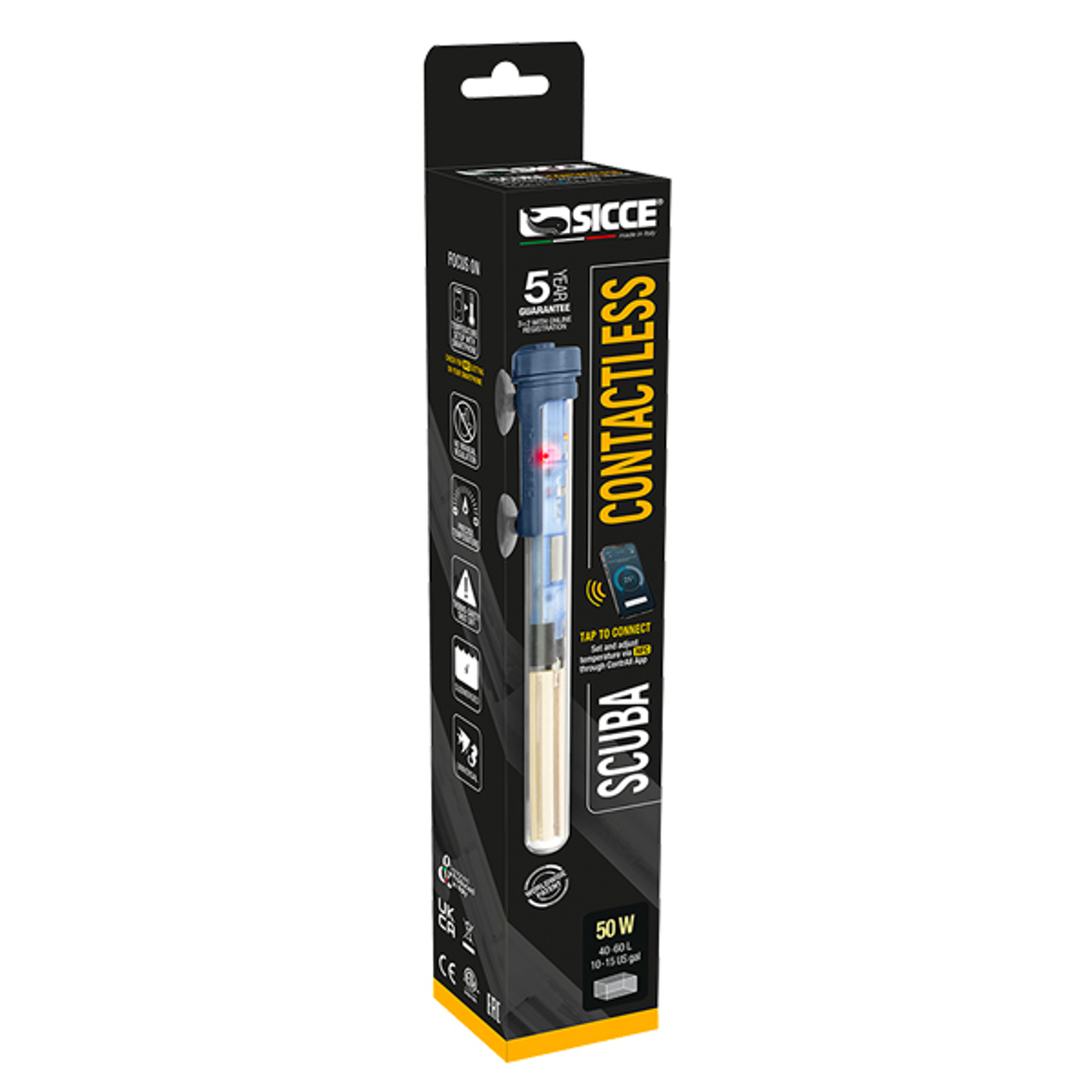 Sicce Scuba Contactless Aquarium Heater