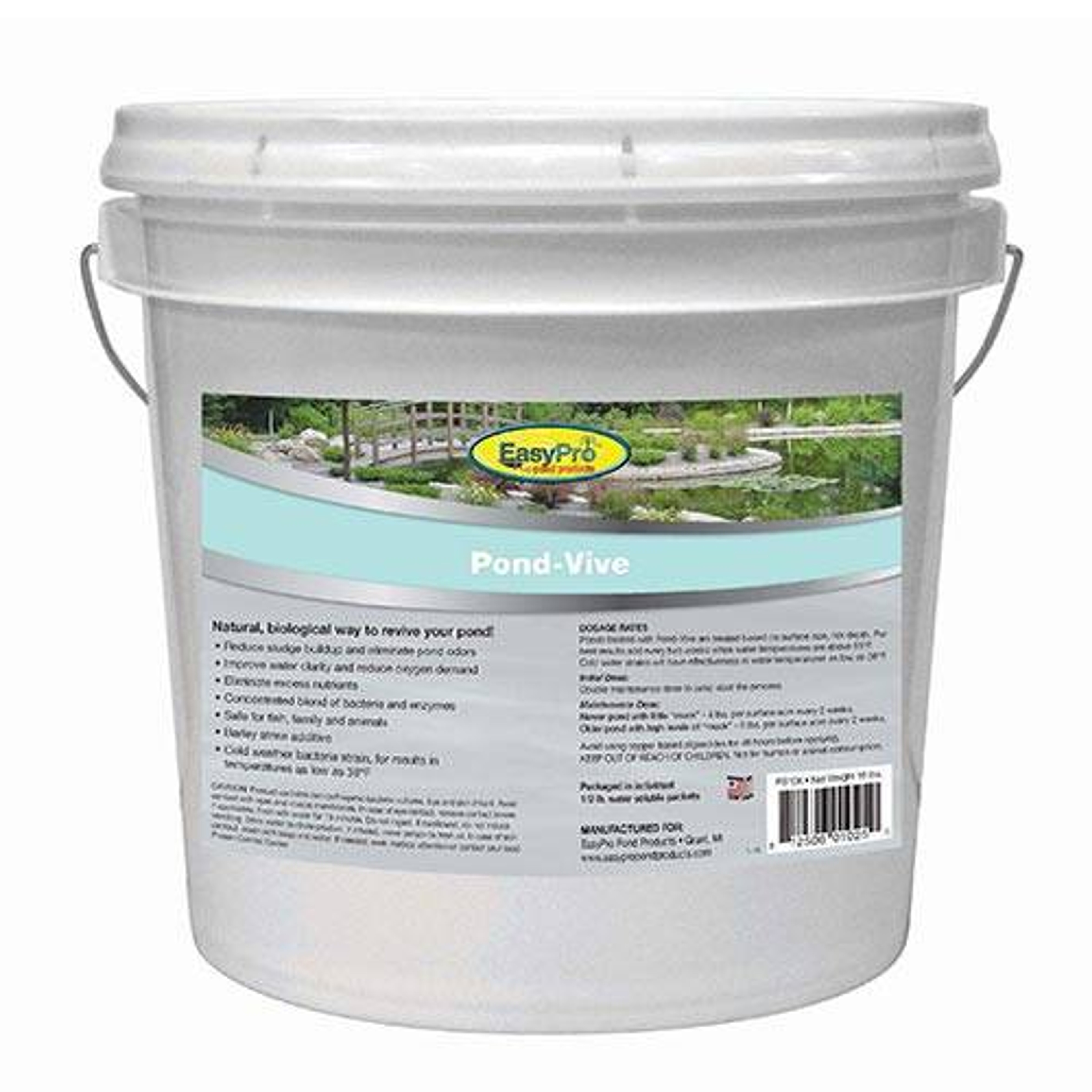 EasyPro Pond-Vive Lake & Pond Bacteria - Water Soluble Packs