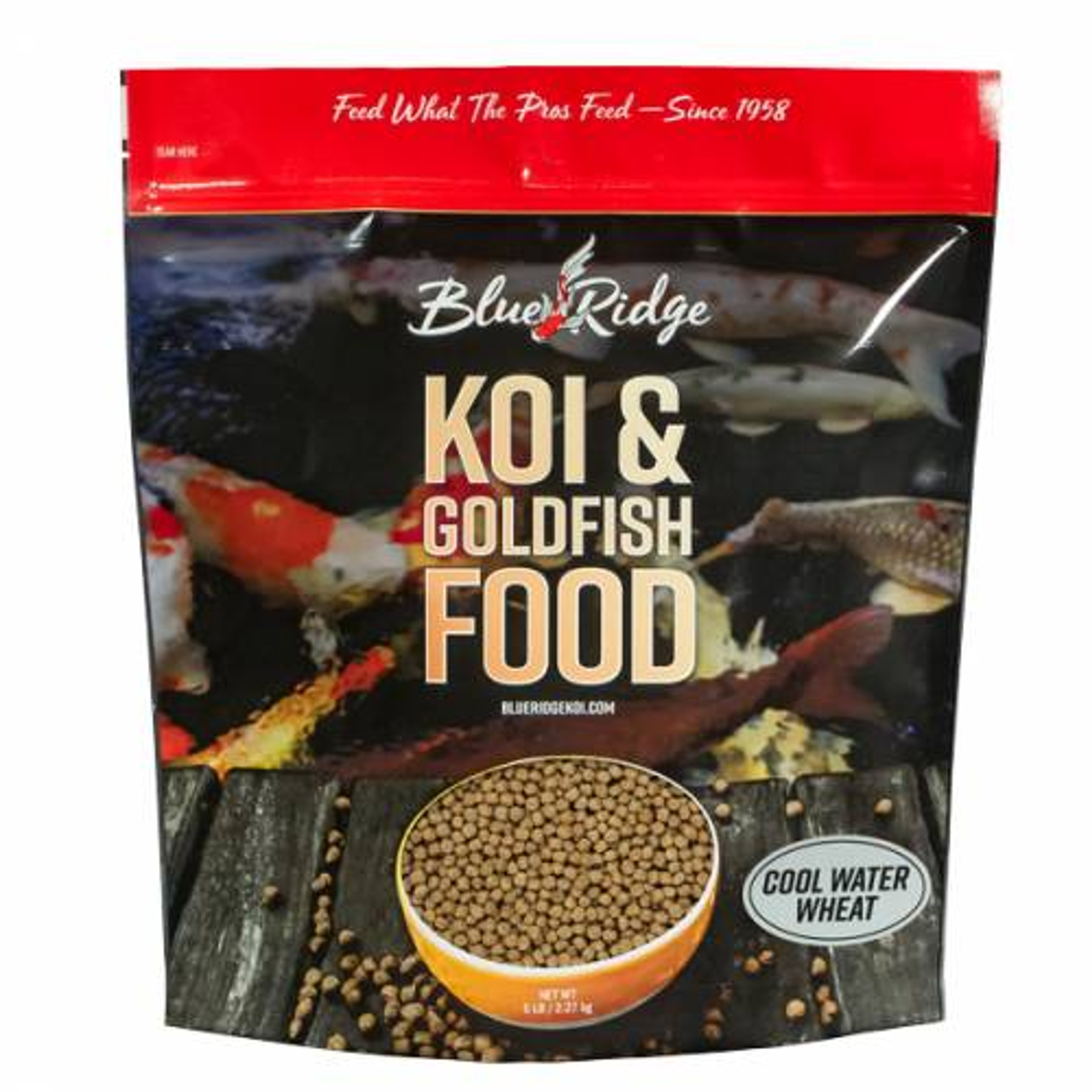 Blue Ridge Cool Water Wheat Germ Fish Food - Floating