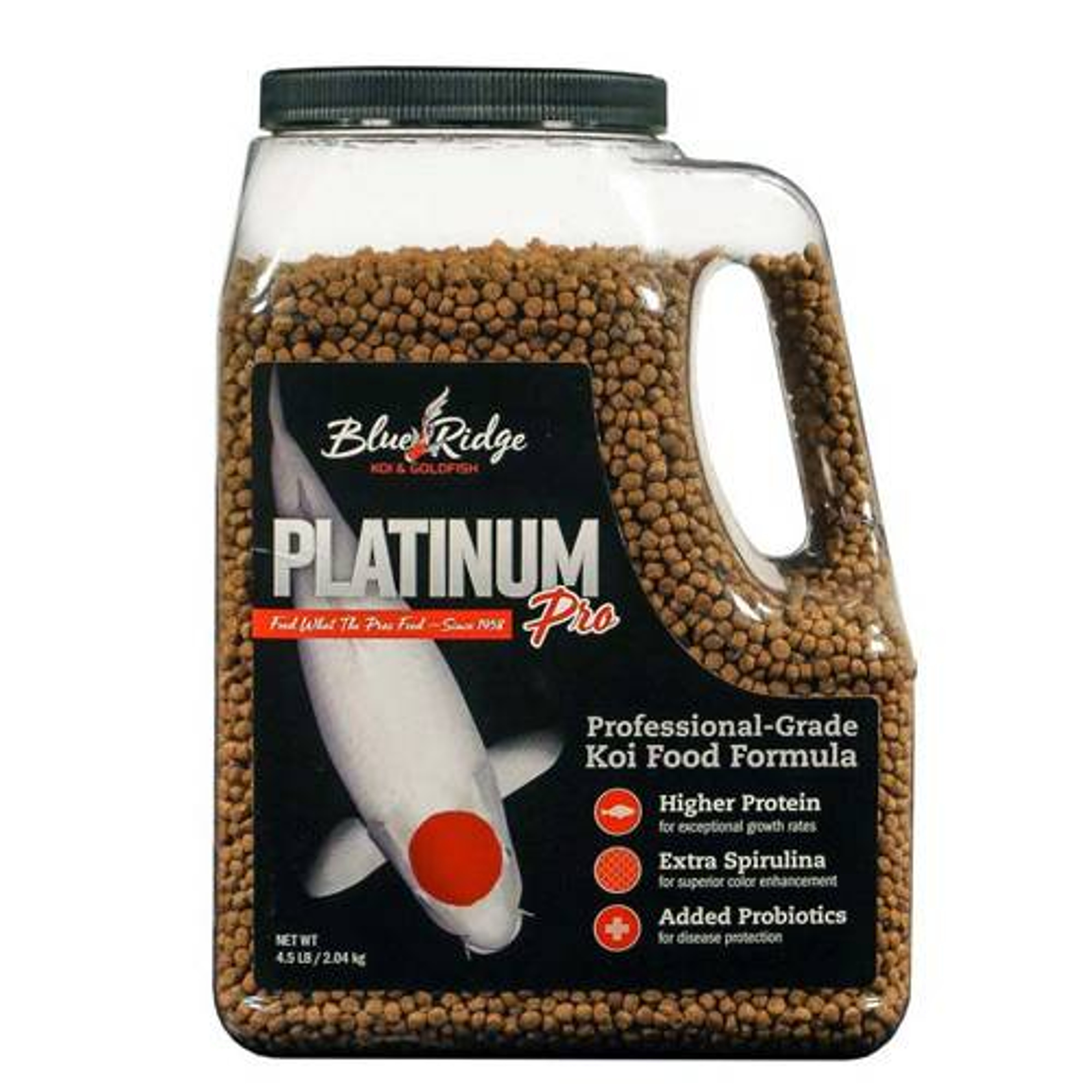 Blue Ridge Platinum Pro Fish Food - Floating
