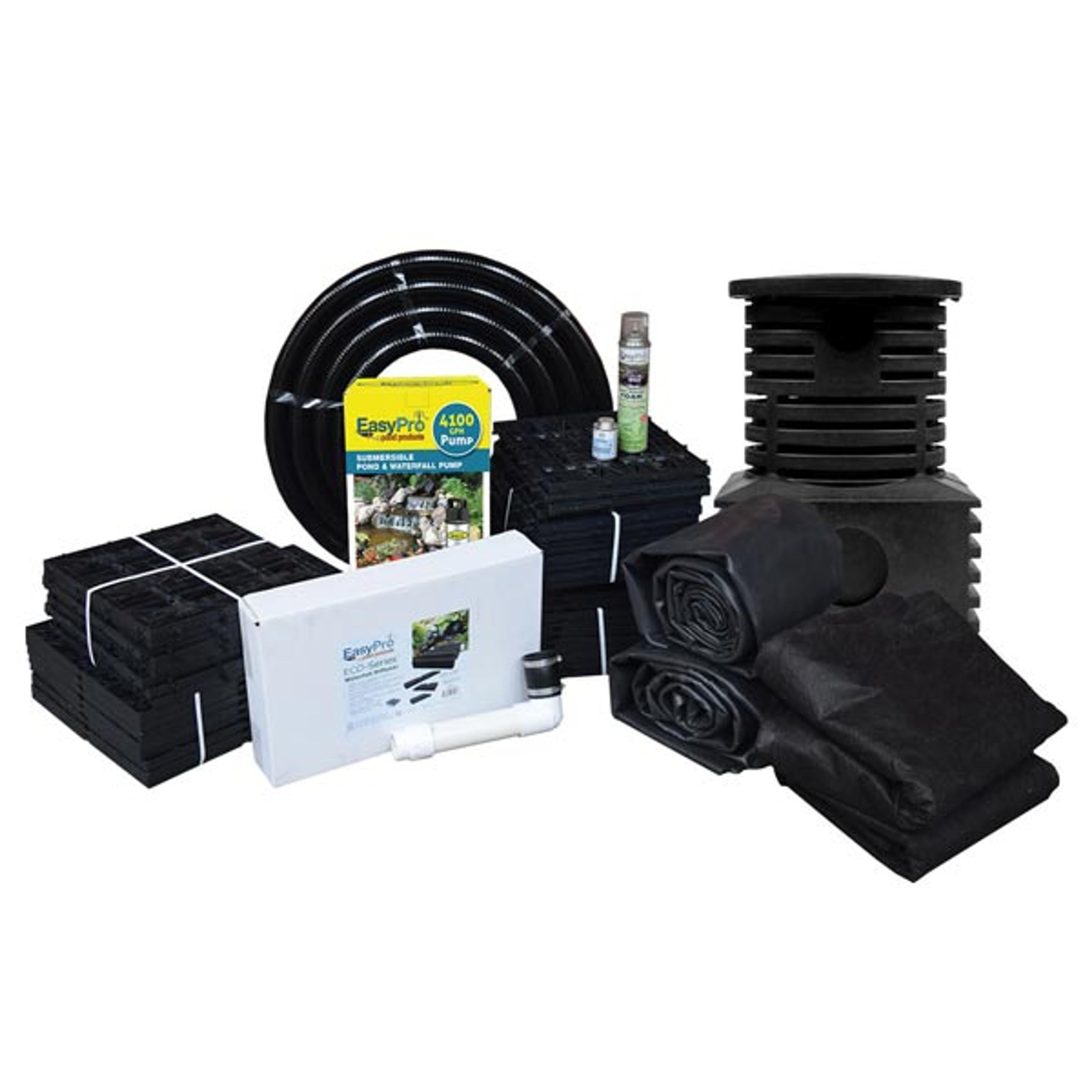 EasyPro Just-A-Falls Kits with UWD Waterfall Diffusers