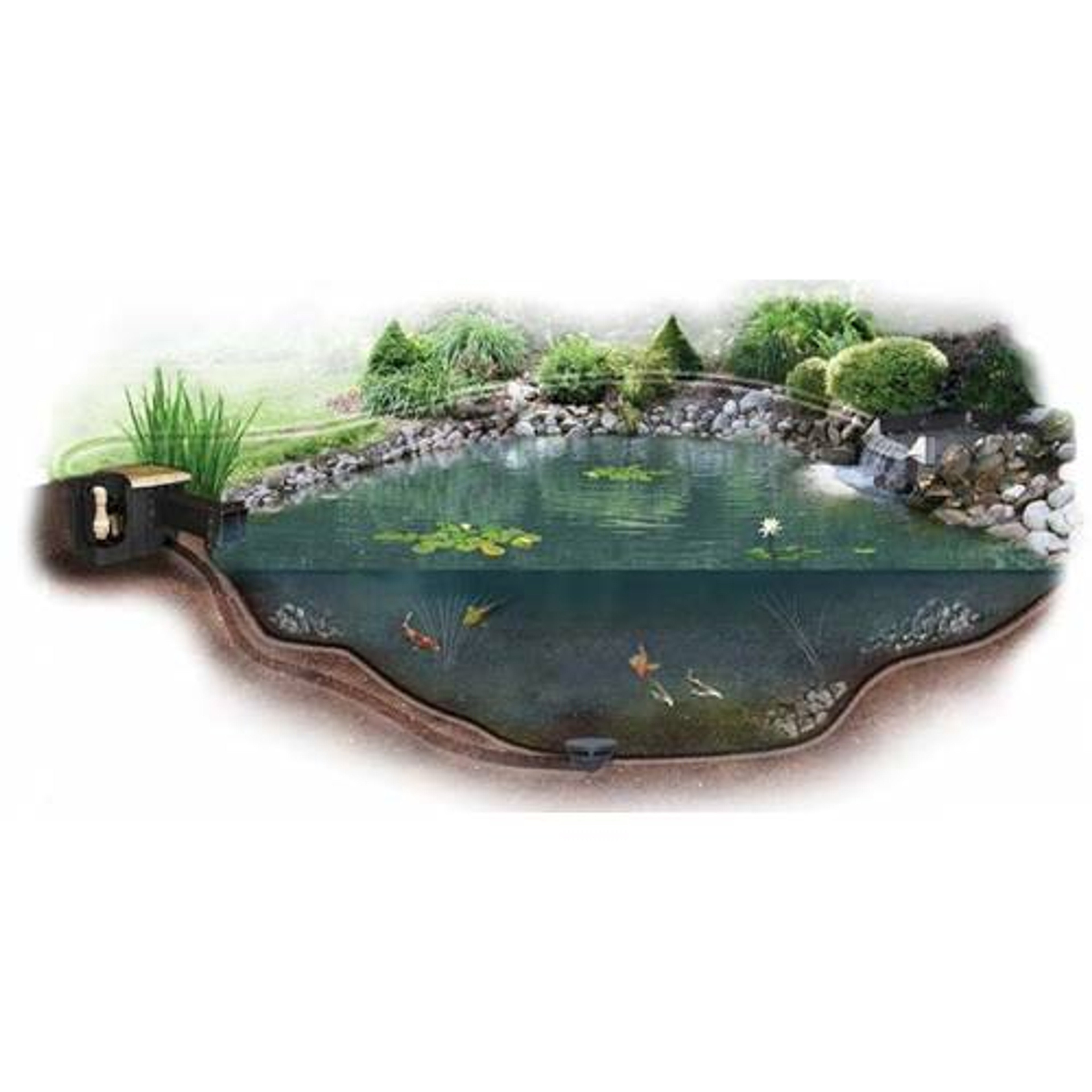 EasyPro Pro-Series Complete Pond Kit - Large