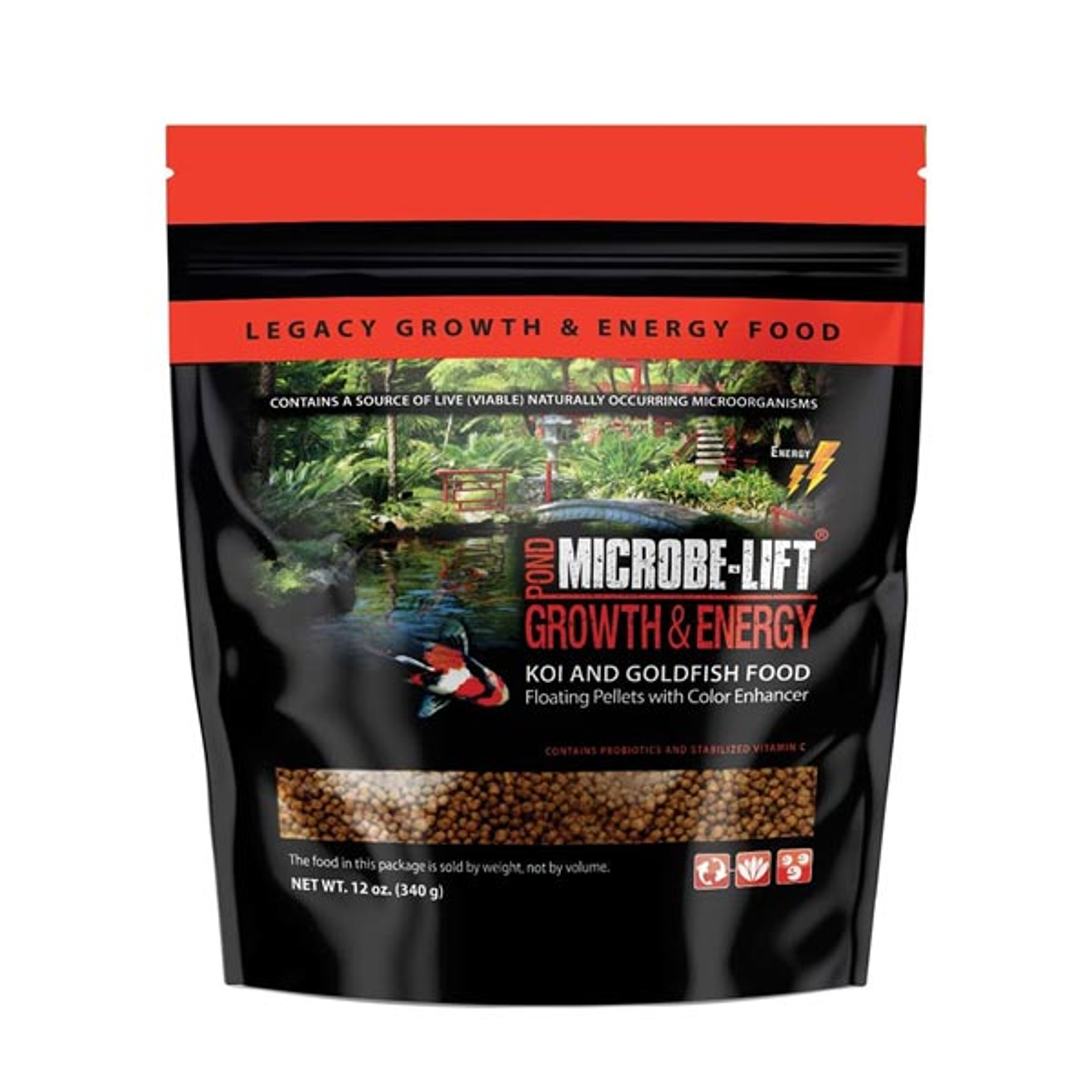 Microbe-Lift High Growth & Energy Fish Food - Floating