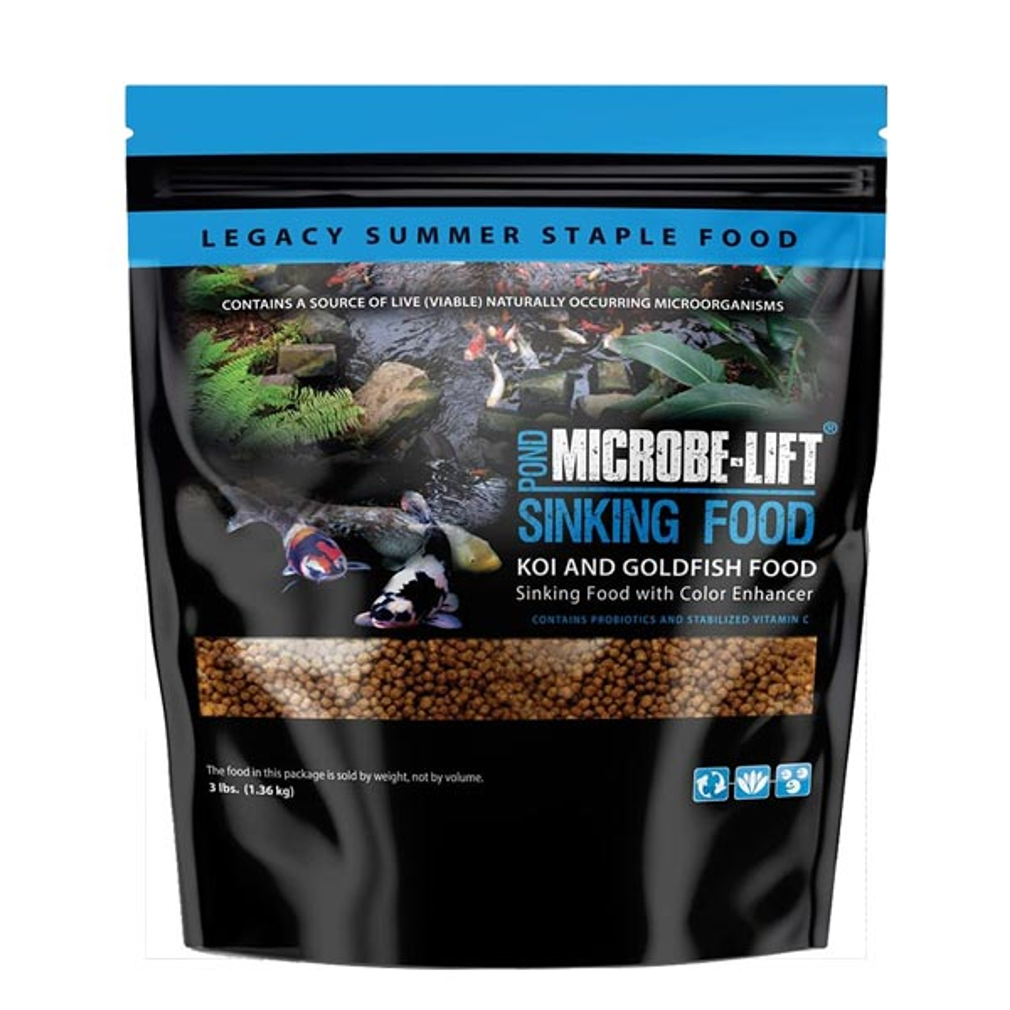 Microbe-Lift Summer Staple Fish Food - Sinking