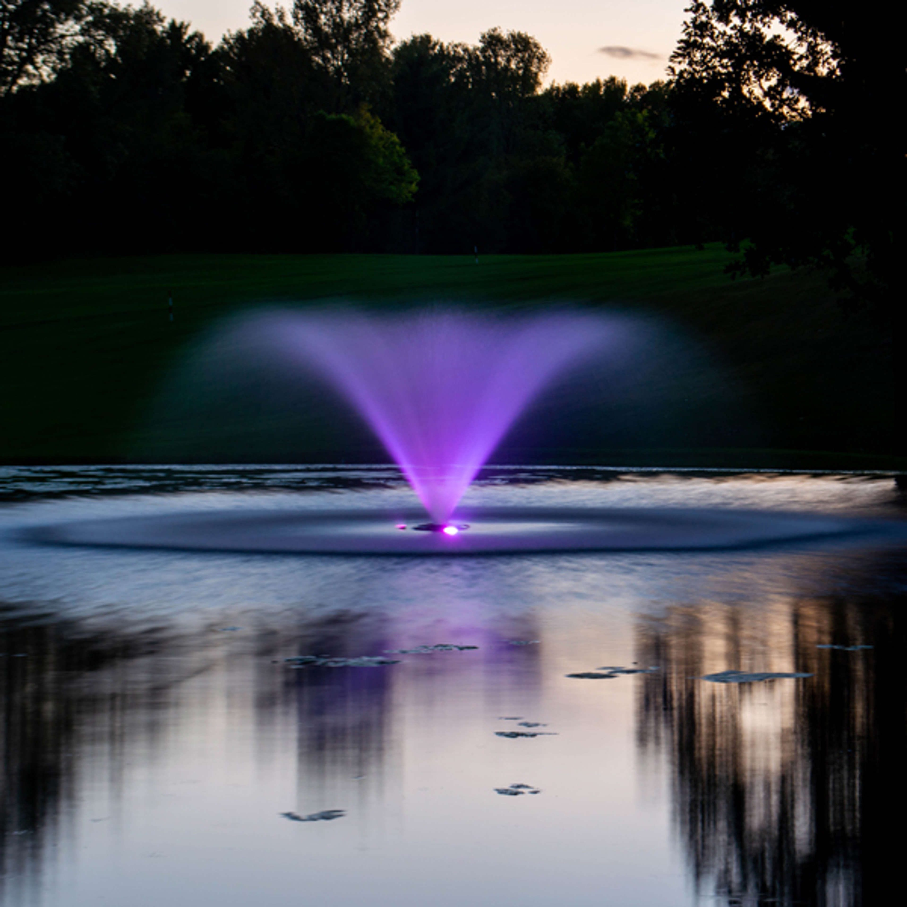 Kasco LED Composite Lighting for 1/2 - 1 HP Fountains (3 Fixtures)