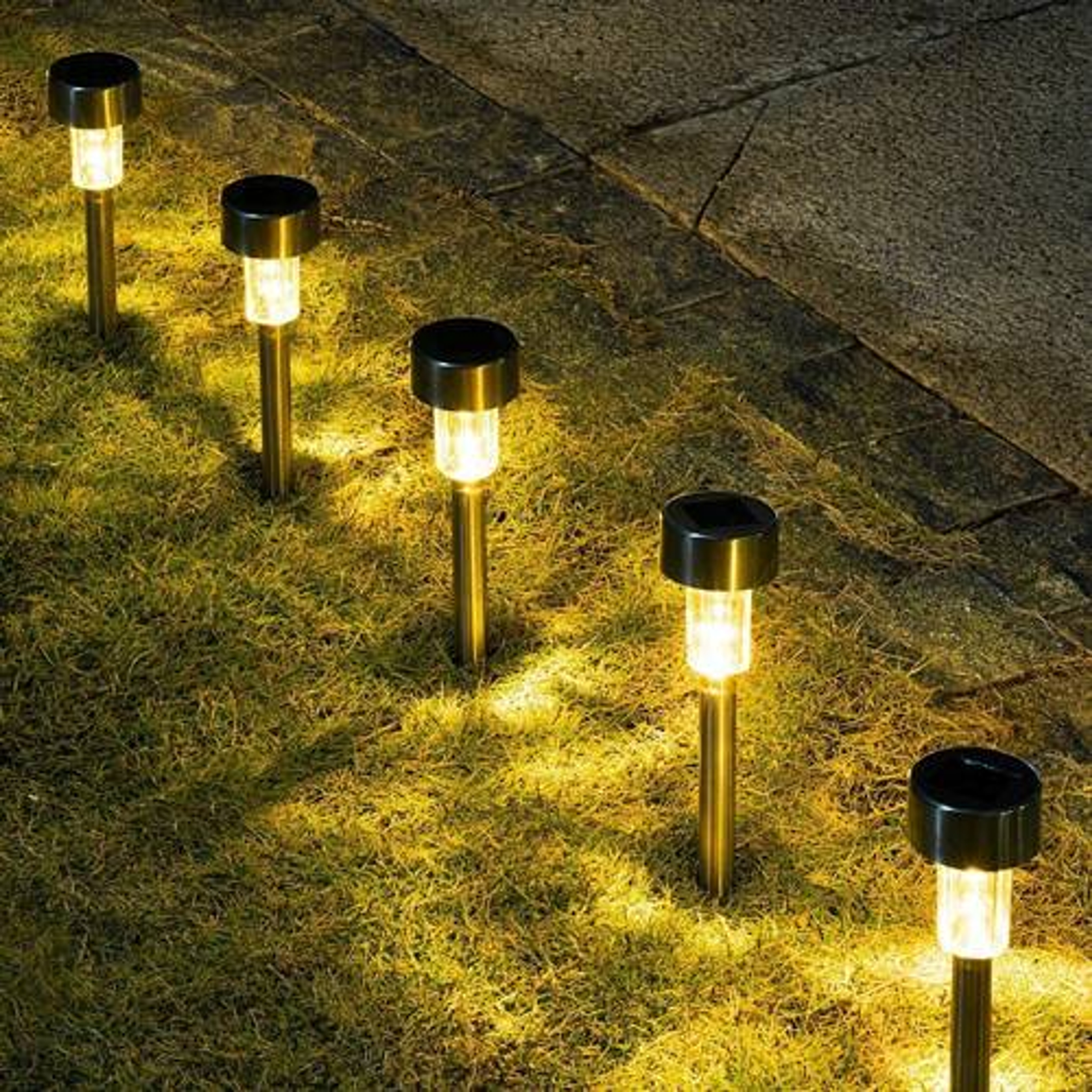 Solar Path & Lawn Lights 12 x 3-PACK