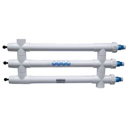 Aqua Ultraviolet UV Sterilizer with Wiper - White Housing