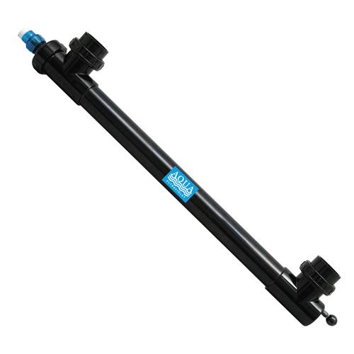 Aqua Ultraviolet UV Sterilizer with Wiper - Black Housing