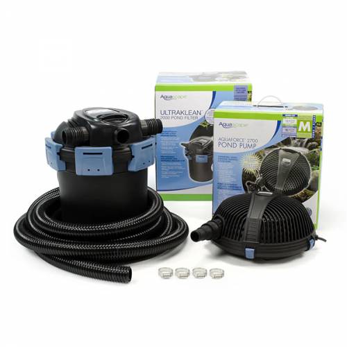 Aquascape UltraKlean Filtration Kits with Pump and UV