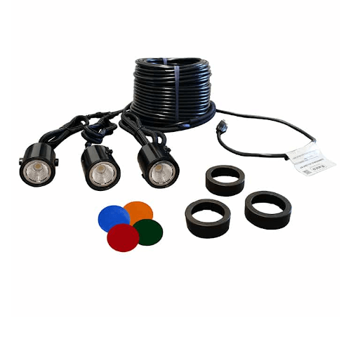 Kasco LED Composite Lighting for 1/2 - 1 HP Fountains (3 Fixtures)