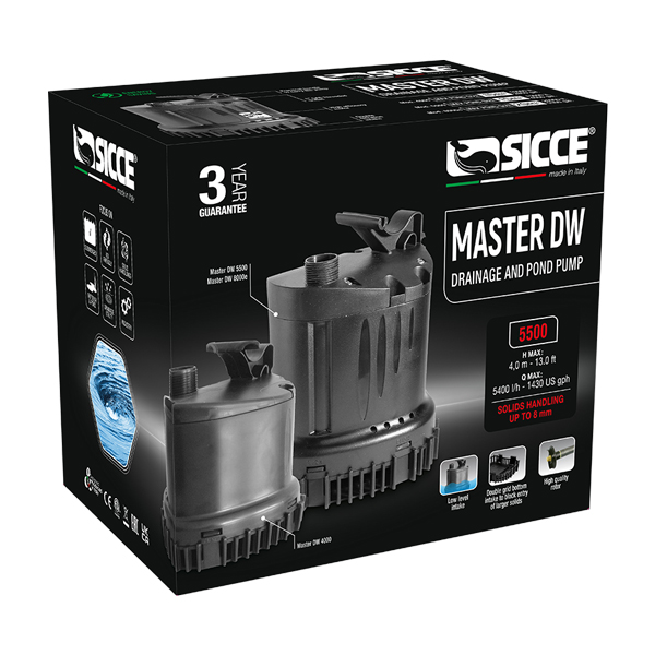 Sicce Master DW Solid Handling & Utility Pumps