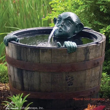 Aquascape Man in Barrel Fountain