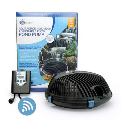 Aquascape AquaForce PRO 4000-8000 Adjustable Flow Solids-Handling Pump