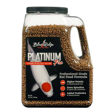 Blue Ridge Platinum Pro Fish Food - Floating